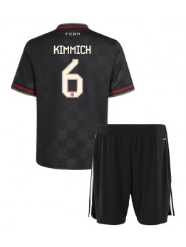 Billige Bayern Munich Joshua Kimmich #6 Tredjedraktsett Barn 2025-26 Kortermet (+ Korte bukser)